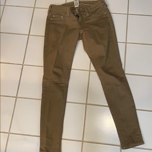 Light brown True Religion Casey pant
